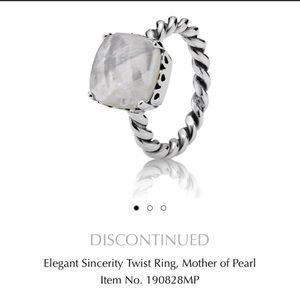 Pandora Mother of Pearl Ring